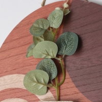 Крючки декоративные дерево "Абстракция. Цветок и ваза" 1,5х23,4х23,4 см