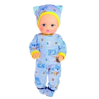 Пупс «Малыш», звуковые функции, 40 см, МИКС Пупс «Малыш», звуковые функции, 40 см, МИКС
