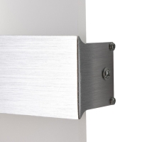 Бра Лайн LED 12Вт 6000К серебро 11х21 см