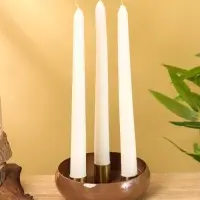 Подсвечник на 3 свечи на магнитах &laquo;Бисквит&raquo;, 13&times;13&times;4 см