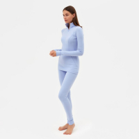 Термобельё женское (лонгслив, лосины) MINAKU цвет голубой, р-р 50