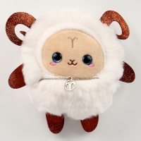 Мягкая игрушка &mdash; Зодиак &laquo;Создай своё украшение. Овен&raquo;, с кулоном