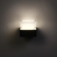 Светильник фасадный &laquo;Гранд&raquo;, FSD-038, 5 Вт, 4000К, IP65, 220 В, пластик, черный