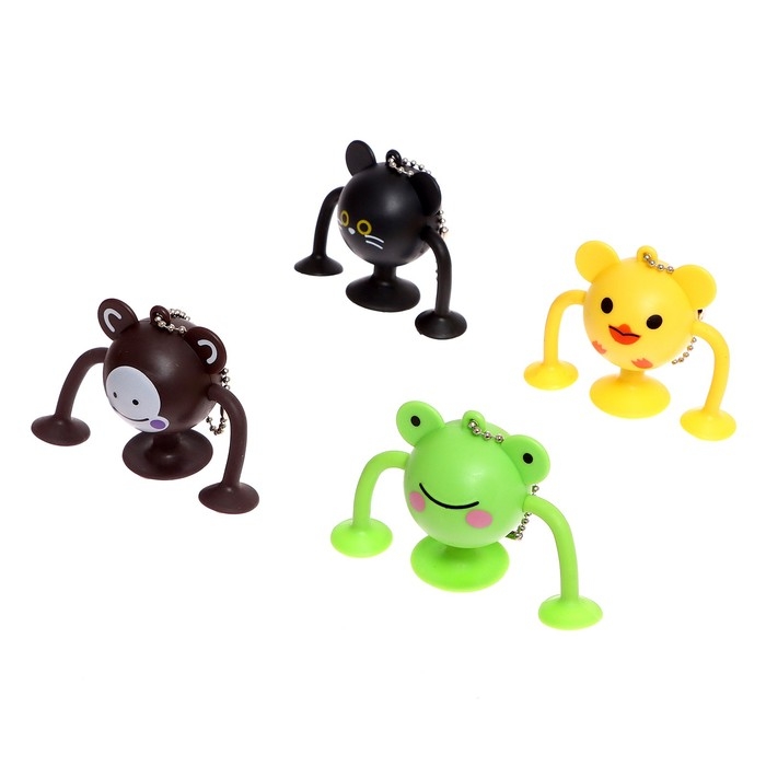 Конструктор &laquo;Забавные присоски&raquo;, 80 деталей