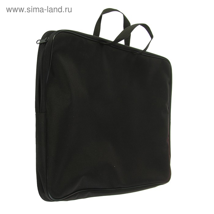 Папка для чертежей и рисунков А3, 475 х 345 х 45 мм, с ручками, текстильная, Стандарт ПМД 3-01, чёрная Папка для чертежей и рисунков А3, 475 х 345 х 45 мм, с ручками, текстильная, Стандарт ПМД 3-01, чёрная