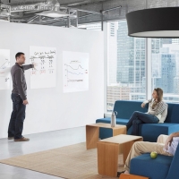 Доска-панель маркерная самоклеящаяся 45 х 100 см, BRAUBERG, белая, в рулоне Доска-панель маркерная самоклеящаяся 45 х 100 см, BRAUBERG, белая, в рулоне