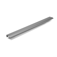 Ручка торцевая CAPPIO RT002, L=400 мм, м/о 256 мм, цвет серый Ручка торцевая CAPPIO RT002, L=400 мм, м/о 256 мм, цвет серый