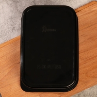 Ланч-бокс прямоугольный FoodVibes &laquo;Bon apetitte&raquo;, 1200 мл