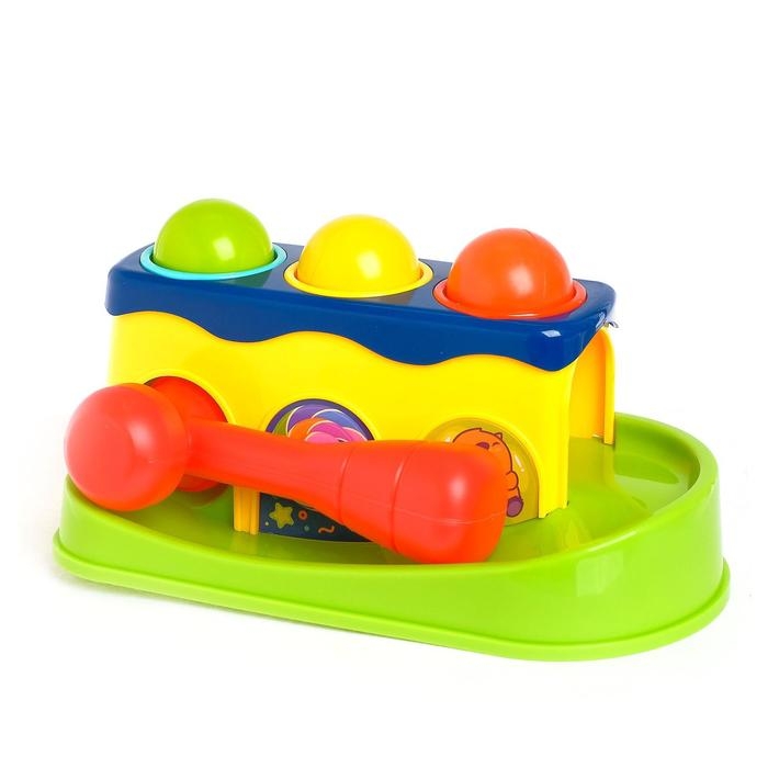 Стучалка &laquo;Светофор&raquo;, с молоточком, в пакете