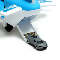 Самолёт - парковка &laquo;Авиабаза&raquo;, с 4 машинками и вертолётом