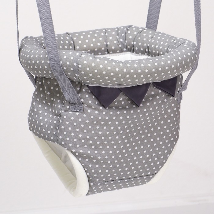 Прыгунки №4, 3в1 &laquo;Серый горох&raquo; (прыгунки, качели, тарзанка)