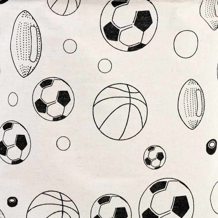 Корзина для игрушек &laquo;Мячи&raquo; 45 &times; 32 &times; 32 см