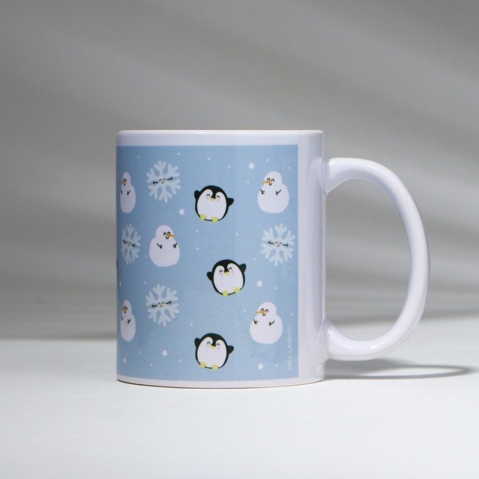 Кружка керамическая с сублимацией Дорого внимание &laquo;Паттерн&raquo;, 320 мл