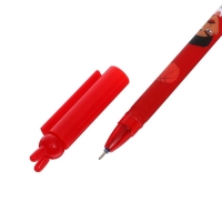 Набор гелевых ручек со стираемыми чернилами, 12 штук, 0.38мм, синий стержень, микс Набор гелевых ручек со стираемыми чернилами, 12 штук, 0.38мм, синий стержень, микс