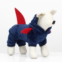 Комбинезон "Акула" с капюшоном, размер XS (ДС 20 см, ОГ 30 см, ОШ 20 см), синий Комбинезон "Акула" с капюшоном, размер XS (ДС 20 см, ОГ 30 см, ОШ 20 см), синий