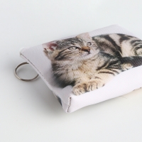 Кошелёк детский на молнии &laquo;Выбражулька&raquo;, цвет белый