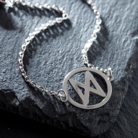 Браслет-оберег &laquo;Руны&raquo; исполнение желаний, цвет серебро, 17см