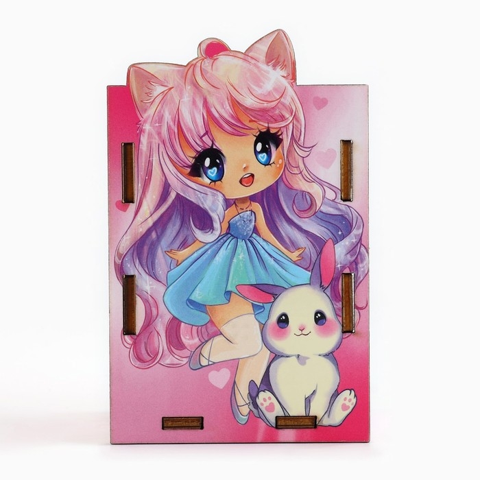 Органайзер для канцелярии настольный «Для самой милой» 6.7 х 6.5 х 10.5 см Органайзер для канцелярии настольный «Для самой милой» 6.7 х 6.5 х 10.5 см