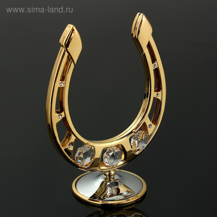 Сувенир &laquo;Подкова&raquo;, 9&times;5&times;12 см, с кристаллами