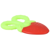 Прорезыватель силиконовый &laquo;Клубничка&raquo;, Крошка Я