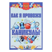 Листы-вкладыши для портфолио школьника, 30 листов (титульный, содержание, 28 разделов ) "Российский школьник", в папке