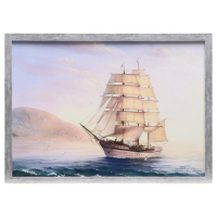 Картина "Парусник" 56*76 см