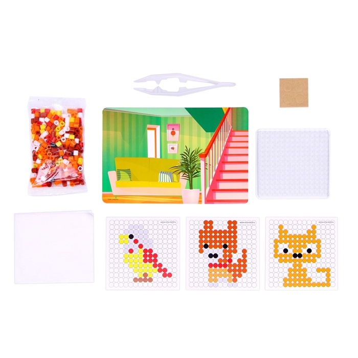 Термомозаика &laquo;Животные&raquo; с игровым полем