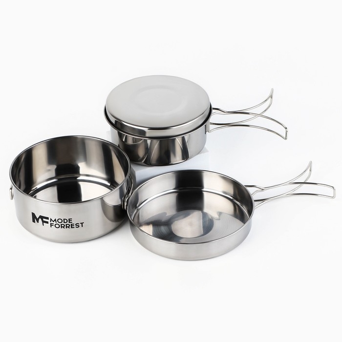 Набор посуды для пикника &laquo;В поход&raquo;, 4 предмета