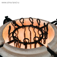 Тандыр "Сармат Аладдин" мини, h-91 см, d-62, 100 кг, 12 шампуров, кочерга, совок