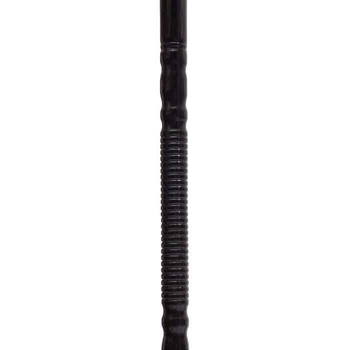 Трость сувенирная 90см, рукоять  дерево, темная, микс