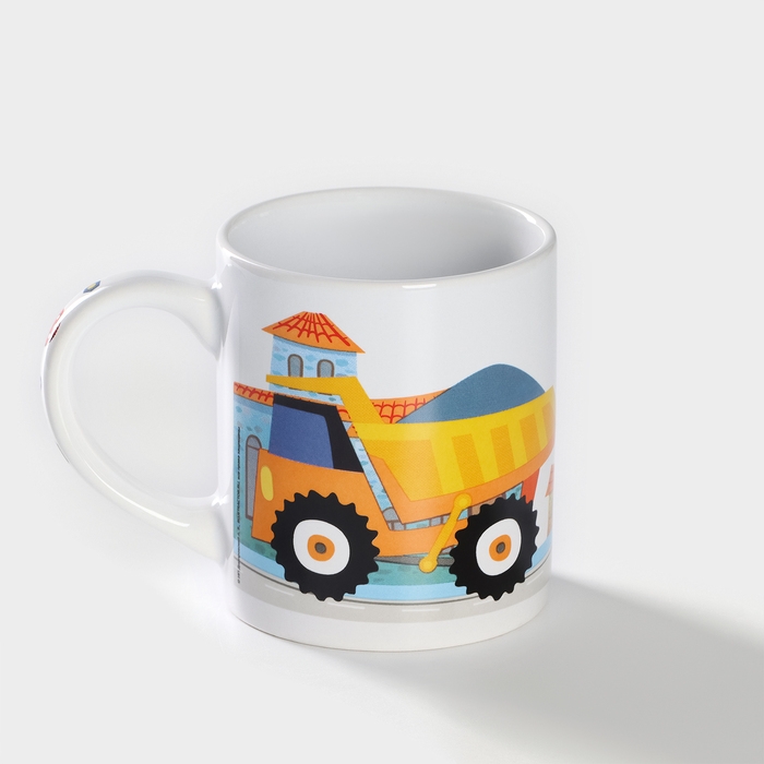 Кружка керамическая &laquo;Синий трактор&raquo;, 240 мл