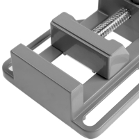 Мини-тиски алюминиевые ТУНДРА, станочные, 70 мм