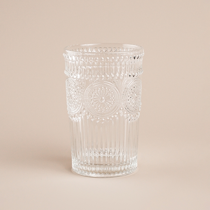 Набор стаканов стеклянный SL Home &laquo;Ларго&raquo;, 400 мл, 8&times;13 см, цвет прозрачный