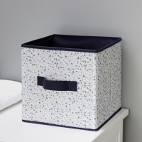 Короб для хранения Доляна &laquo;Мармелад&raquo;, 27&times;27&times;27 см, цвет белый