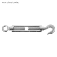 Талреп крюк-кольцо ТУНДРА krep, DIN1480, М14, оцинкованный Талреп крюк-кольцо ТУНДРА krep, DIN1480, М14, оцинкованный