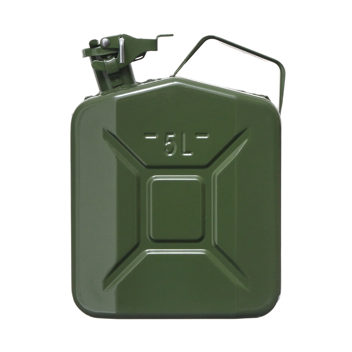 Канистра для ГСМ ZARYA, стальная, 5 л, металлическая, крышка с рычагом Канистра для ГСМ ZARYA, стальная, 5 л, металлическая, крышка с рычагом