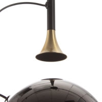 Светильник &laquo;Смарт&raquo; LED 6 Вт 3000-6000К черный хром 11&times;13&times;33-233 см