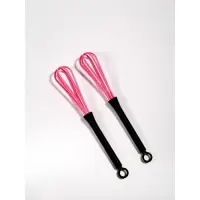 Венчик для смешивания краски, набор - 2 шт, чёрный/розовый