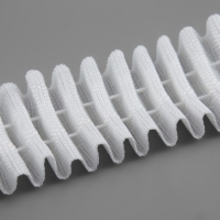 Шторная лента фиксированная сборка, матовая, 3 см, 50 &plusmn; 1 м, цвет белый