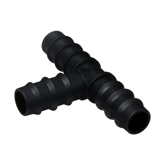Тройник Т-образный, для шланга 3&times;4&laquo; (19 мм), пластик