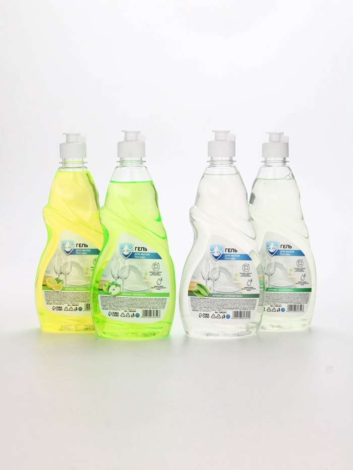 Mr.Быт Гель для мытья посуды, 500 мл, аромат алоэ вера