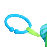 Мягкая книжка - подвеска с прорезывателем «Слоник» Мягкая книжка - подвеска с прорезывателем «Слоник»