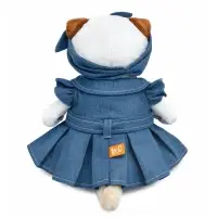 Мягкая игрушка "Кошечка Ли-Ли в платье "Деним", 24 см LK24-176