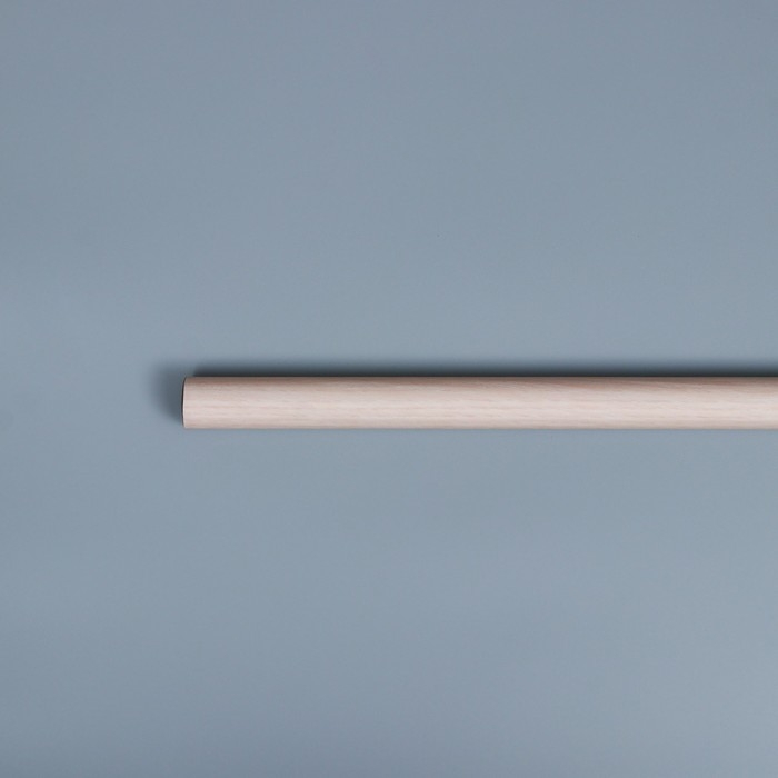 Карниз двухрядный, ширина 120 см, d=28 мм, пластиковые элементы, цвет дуб