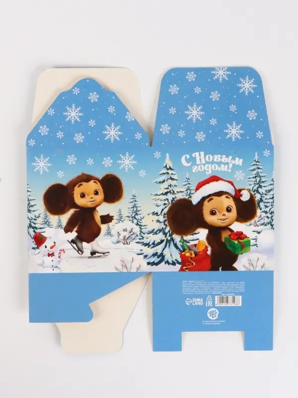 Подарочный набор 5 шт,Чебурашка , 12 х 12 х 12 см