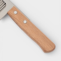 Нож для фигурной резки Доляна, 27&times;6 см, цвет серебристый