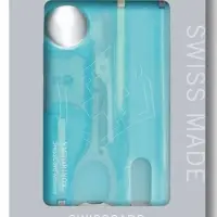 Набор инструментов SwissCard Nailcare, голубой