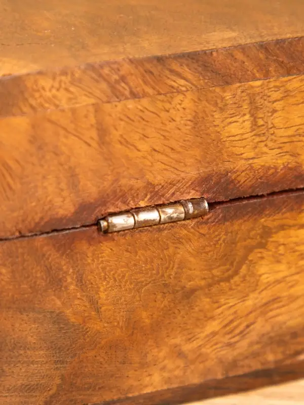 Шкатулка "Трикветр" 10х10х6 см, дерево шишам