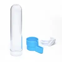 Поилка для птиц 3,3 х 17 см, 120 мл, синяя