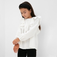 Рубашка детская KAFTAN, р. 36 (134-140), белый